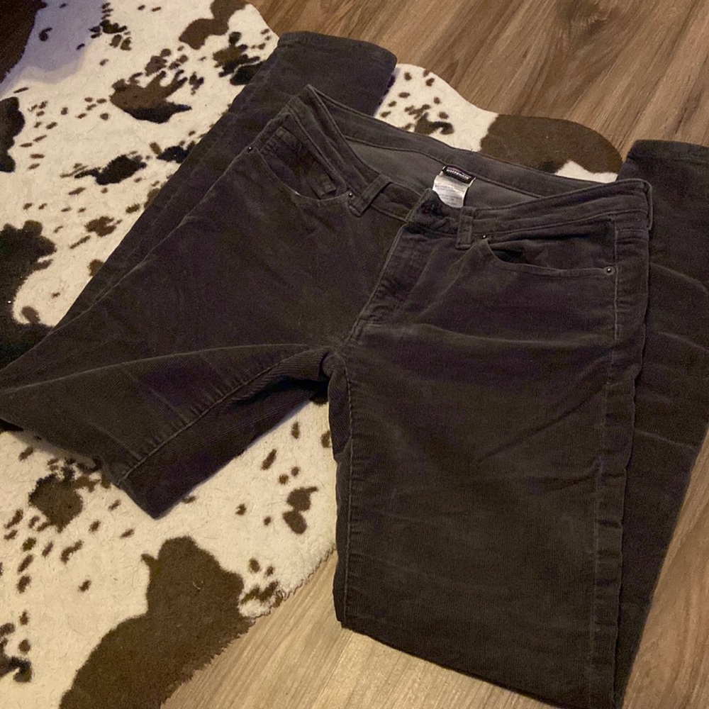 Patagonia Gray Corduroy Pants Sz 28